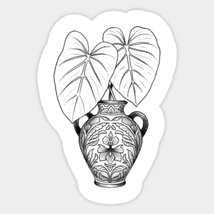 Philodendron gloriosum Sticker